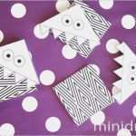 Oktoberfest Basteln Vorlagen Angenehm Bastelvorlage Monster Lesezeichen • Minidrops