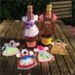 Oktoberfest Basteln Vorlagen Beste Dirndl & Lederhosen Als Flaschendekoration Mitbringsel