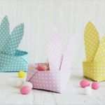 Oktoberfest Basteln Vorlagen Cool origami Osterhasen Korb Kostenlose Vorlage Als Pdf