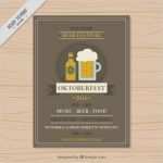 Oktoberfest Flyer Vorlage Kostenlos Wunderbar Oktoberfest Festival Broschüre Vorlage