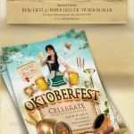 Oktoberfest Plakat Vorlage Cool Oktoberfest Flyer Template Holidays events