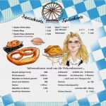 Oktoberfest Speisekarte Vorlage Elegant Künstler Illustrationen Oktoberfest