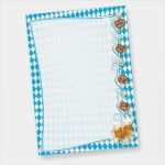 Oktoberfest Vorlage Kostenlos Angenehm Briefpapier Oktoberfest 100 Stück Gastro Briefbogen