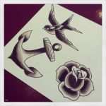 Old School Tattoo Vorlagen Fabelhaft Old School Tattoo 24 Kostenlose Vorlagen Und Kreative