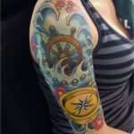 Old School Tattoo Vorlagen Schönste Tattoo Halfsleeve Oldschool Nautic Maritim