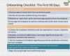 Onboarding Checkliste Vorlage Erstaunlich Boarding Checklist the First 90 Daysby the End Of Day