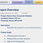 Onenote Vorlagen Projektmanagement Bewundernswert How to Adopt Enote Templates for Project Management