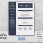 Onepager Vorlage Süß Un Cv De Pages Modèle Word Modèles De Lettre