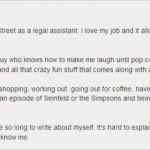 Online Dating Profiltext Vorlagen Gut 4 Line Dating Profile Examples to attract Men