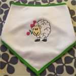 Onlineshop Design Vorlagen Angenehm Lamb with Tulip Machine Embroidery Design