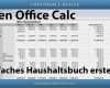 Open Office Präsentation Vorlagen Erstellen Wunderbar Einfaches Haushaltsbuch Erstellen Open Fice Calc