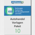Openoffice Vorlagen Paket Elegant Autohandel Vorlagen Paket