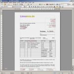 Openoffice Vorlagen Rechnung Erstaunlich Rechnungsvorlage Openoffice Rechnung Vorlag