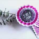 Orden Selber Basteln Vorlage Einzigartig Diy Einen orden Zum Muttertag