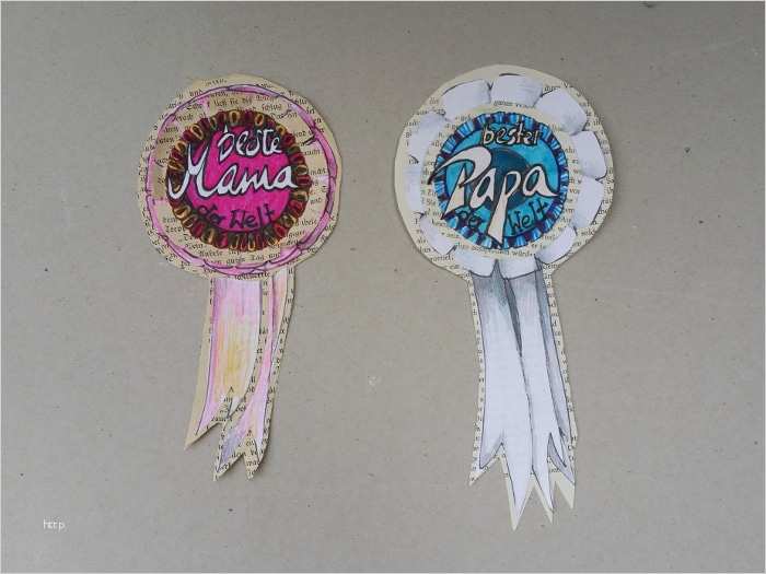 Orden Selber Basteln Vorlage Großartig Medaille Zum Muttertag Oder Vatertag Basteln Handmade Kultur