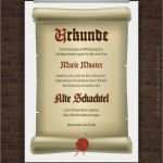 Orden Vorlage Wunderbar Drucke Selbst Urkunde Alter Sack Und Alte Schachtel Zum