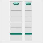 Ordner Etiketten Schmal Vorlage Wunderbar Elba ordnerrücken Etiketten Kurz Schmal Weiß 10 Stück