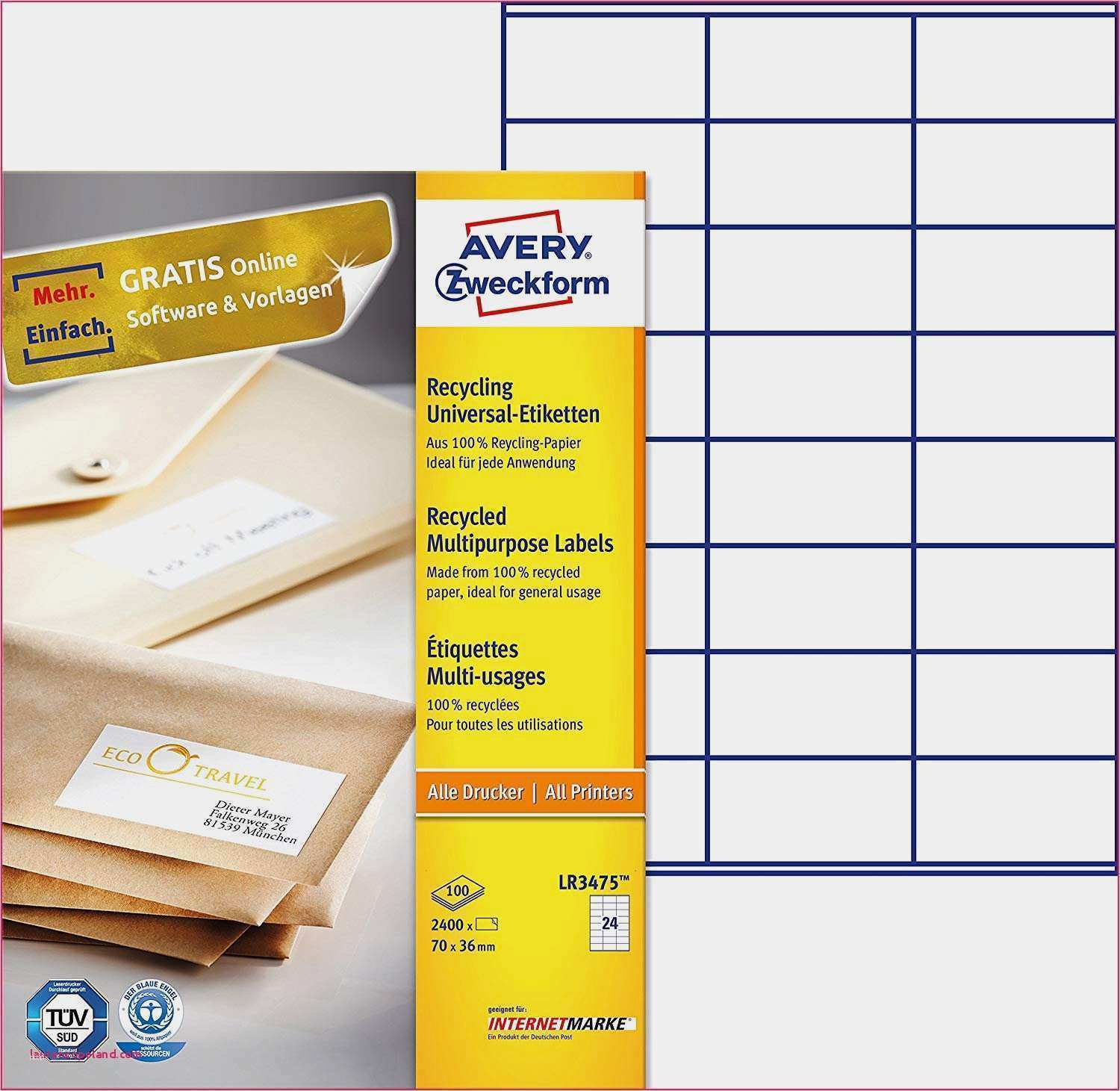 Ordner Etiketten Vorlage Word Avery Zweckform Wunderbar Zweckform Etiketten 3475 Word Vorlage Avery Template 5472