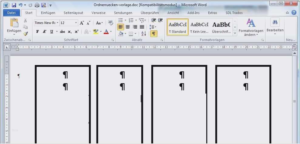 Ordner Etiketten Vorlage Word Fabelhaft ordner Etiketten Vorlage Word Muster Und Vorlageordner