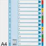 Ordner Register Vorlage Wunderbar Esselte Mylar A4 1 12 Karton Register Böttcher Ag