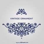 Orientalische ornamente Vorlagen Kostenlos Luxus Wirbeln Blaue ornament Vorlage