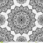 Orientalische ornamente Vorlagen Kostenlos Neu orientalisches Muster Von Mandalen Vektor Abbildung Bild