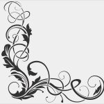 Orientalische ornamente Vorlagen Kostenlos Neu Wandtattoo Florales Eckornament Wandtattoo Raumecke