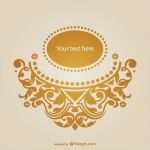 Ornamente Vorlagen Kostenlos Gut Vektor ornament Vorlage Kostenlos