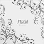 Ornamente Vorlagen Kostenlos Schönste Floralen Hintergrund Design Vorlage