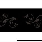 Ornamente Vorlagen Kostenlos Schönste Wandtattoo Zweifarbiges Rankendekor Mit Faltern Bei