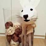 Osterhasen Aus Holz Vorlagen Kostenlos Angenehm Osterhasen Basteln Mit Holz Und Gips – Bvrao