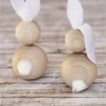 Osterhasen Aus Holz Vorlagen Kostenlos Cool Osterbasteln Ideen Für Osterhasen Aus Holzkugeln