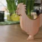 Osterhasen Aus Holz Vorlagen Kostenlos Erstaunlich Hahn Aus Buchenholz