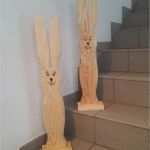Osterhasen Aus Holz Vorlagen Kostenlos Hübsch Osterdeko Osterhasen Aus Holz Oster Deko Ostern Kommt