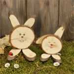 Osterhasen Aus Holz Vorlagen Kostenlos Wunderbar Holzhase Basteln Osterhasen Osterbasteln