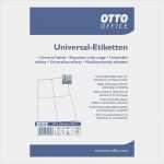Otto Office Universal Etiketten Vorlage Schön Otto Fice Standard 400er Pack Universal Klebeetiketten