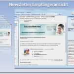 Outlook Newsletter Vorlage Bewundernswert Outlook Newsletter Erstellen Mit Bildern Grafiken Und