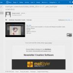 Outlook Newsletter Vorlage Erstaunlich Newsletter Template Patibility Test Newsletter Creator