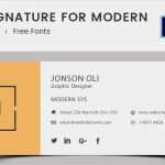 Outlook Signatur Vorlage Luxus Email Signature for Modern Email Signature