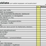 Packliste Klassenfahrt Vorlage Angenehm Unsere Packliste Als Excel Vorlage Zum Download • Road