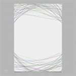 Pages Briefpapier Vorlage Erstaunlich Briefpapier Vorlage Mit Chaotischen Geschwungenen Streifen