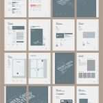 Pages Vorlage Broschüre Süß Brand Manual and Identity Template – Corporate Design