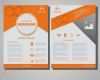 Pages Vorlage Broschüre Süß orange Farbe Broschüre Flyer Gestaltung Layout Vorlage