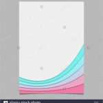 Pages Vorlage Broschüre Wunderbar Leere Broschüre Vorlage Aus Bunten Gebogenen Streifen