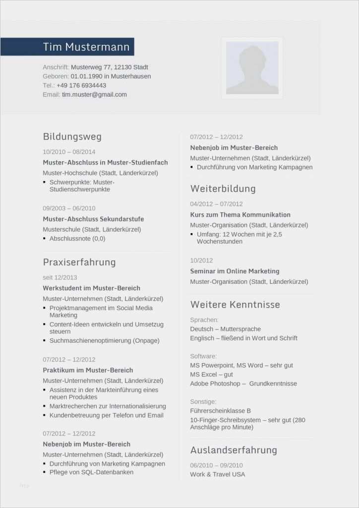 Pages Vorlage Lebenslauf Einzigartig Moderne Lebenslauf Vorlage In Blau Mit Zweispaltigem