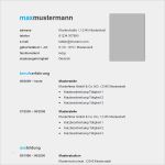 Pages Vorlage Lebenslauf Elegant Vorlage 65 Tabellarischer Lebenslauf