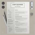 Pages Vorlage Lebenslauf Fabelhaft Resume Cindy 2 Pages by Graphicsauthor