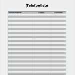 Paket Beschriften Vorlage Word Angenehm Telefonliste Vorlage Zum Ausdrucken – Kostenlos Vorlagen