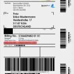 Paketschein Vorlage Word Fabelhaft Dhl Paketaufkleber Beschriften – Kundenbefragung