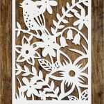 Paper Cutting Vorlagen Cool Personal Use Papercutting Template Flower Garden Paper Cut